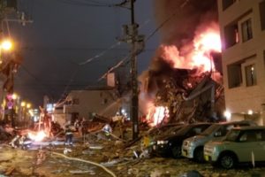 Ledakan Besar Terjadi di Kota Sapporo di Jepang