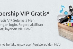 Promosi Khusus Gratis VIP!