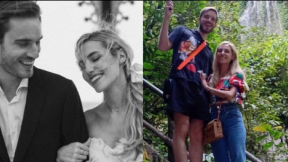 YouTuber Ternama PewDiePie dan Istrinya Marzia Bisognin Ketahuan Berbulan Madu di Pulau Bali