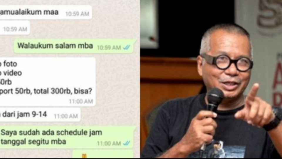 Viral Calon Klien Ingin Sewa Jasa Fotografer Bermodal Rp 300 ribu