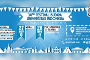 30th Festival Budaya Universitas Indonesia