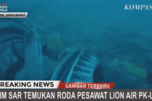 Update Kecelakaan Pesawat Lion Air PK-LQP JT-610: Roda & Mesin Pesawat telah Ditemukan