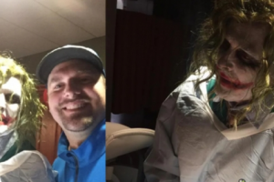 'Joker' Baik Hati yang Membantu Kelahiran Seorang Bayi Perempuan di Hari Halloween