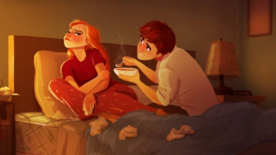 25 Gambar Ilustrasi yang Merepresentasikan Cinta & Patah Hati
