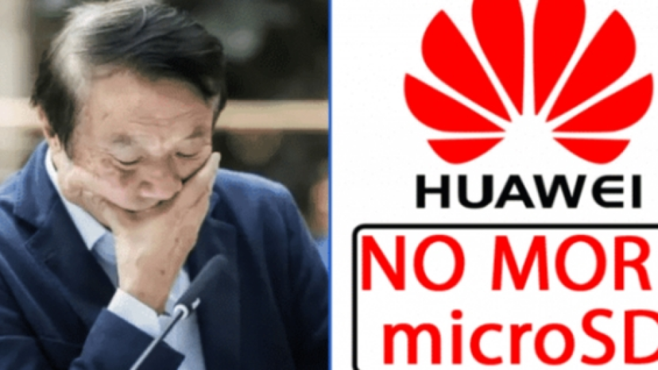 Smartphone Huawei Terancam Tak Bisa Menggunakan Kartu microSD