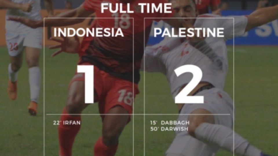 Asian Games 2018: TImnas U-23 Indonesia Takluk 1 - 2 dari Timnas U-23 Palestina