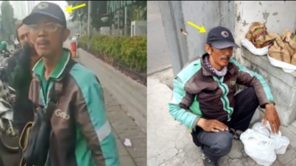 Kena Tipu Pesanan Fiktif Rp 600 ribu, Lalu Motor Masih Dicuri Maling, Driver Ojol Malang Ini Dapat Uluran Tangan Dari Netizen dan Awkarin