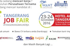 JOB FAIR TANGERANG WANT ORGANIZER