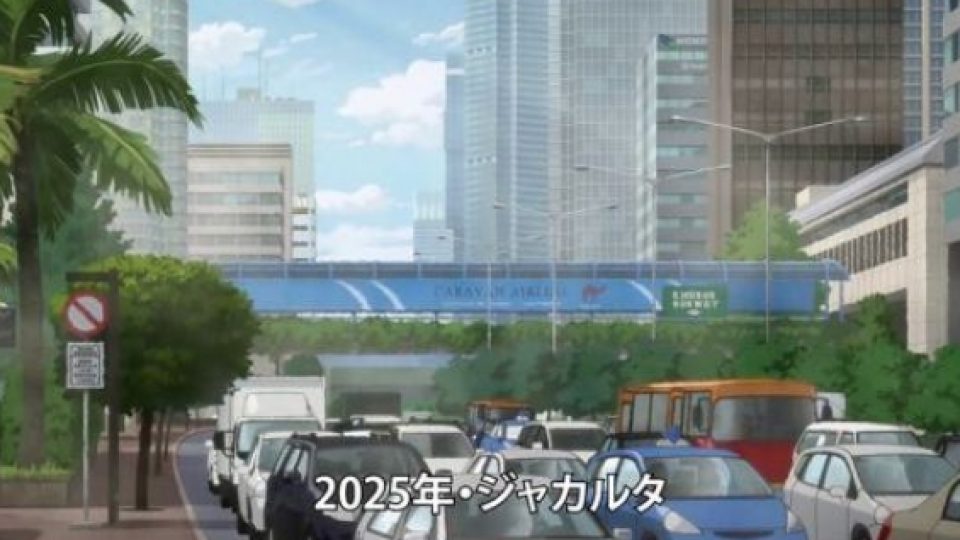 Lewat Anime Ini, Jepang Yakin Kemacetan di Jakarta Bisa Diatasi