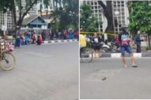 Keren! Pedagang Masih Berjualan Ditengah Teror Bom Sarinah