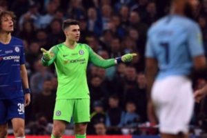 Kontroversi Kepa Arrizabalaga yang Menolak Diganti Pada Final Piala Carabao Antara Chelsea vs Manchester City