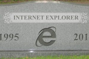 Di Awal Tahun 2016, Internet Explorer Akan Dikebumikan