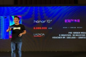 Peluncuran 'Honor 10', Smartphone Dengan Kamera Berteknologi A.I, Desain Aurora Glas & GPU Turbo