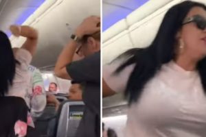 Wanita Ini Mengamuk dan Memukulkan Laptop ke Kepala Pacarnya Karena Melirik ke Wanita Lain