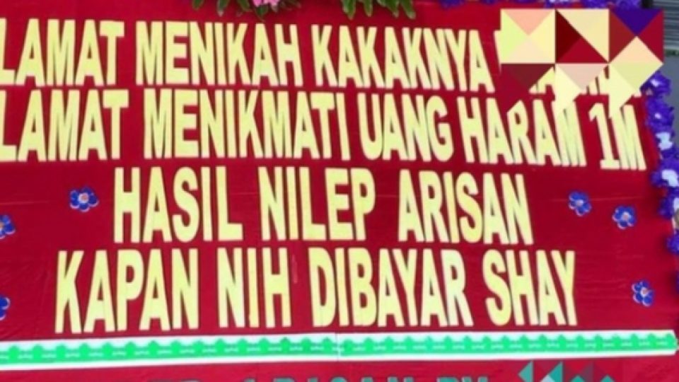Pengirim Karangan Bunga Viral yang Menagih Hutang Rp 1 Miliar Dilaporkan ke Polisi