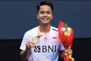 Juara! Anthony Ginting Persembahkan Emas Badminton Asia Championship 2023