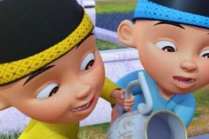 Viral Kuburan Upin dan Ipin di Medsos, Rumah Produksi Bantah Serial Kartun Itu Ada Kaitan Dengan Kuburan Tersebut