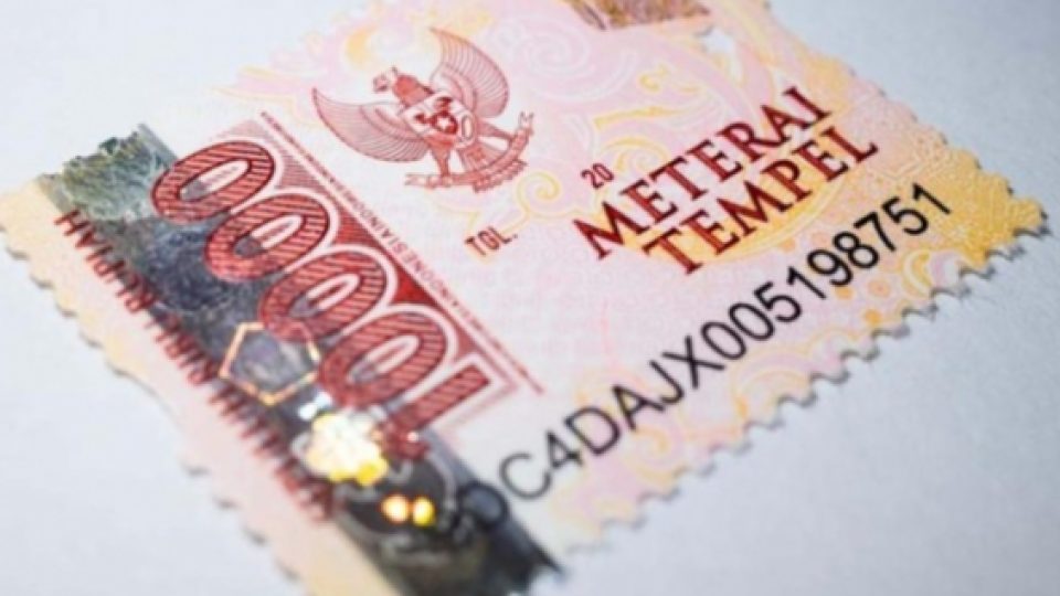 Ini Dia Wujud Dari Meterai Rp 10.000 dan Kepastian Nasib Materai Rp 6.000 dan Rp 3.000!