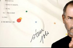 Tanda Tangan Langka Steve Jobs di Plakat Penghargaan Dijual Rp 1,4 Miliar