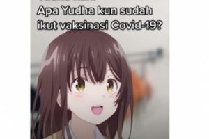 Video TikTok Kemenkes Jadi Viral Karena Hadirkan Karakter Anime Ogiwara Sayu untuk Ajak Remaja Ikut Vaksinasi COVID-19