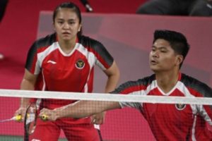 Ganda Campuran Bulutangkis Indonesia Raih Kemenangan di Hari Pertama Olimpiade Tokyo 2020, Meski Tidak Mudah