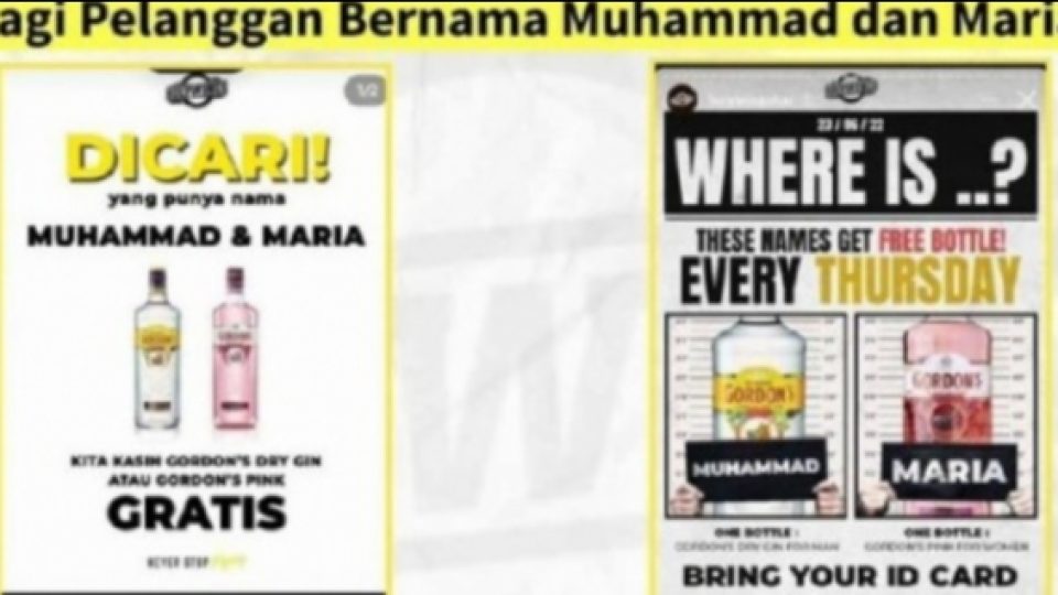 Promo Minuman Beralkohol Libatkan Dua Nama Orang Suci, Holywings Indonesia Dilaporkan ke Polisi