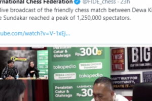 Salah Tulis Nama Irene Sukandar, FIDE Minta Maaf Sebelum Diserbu Netizen Indonesia