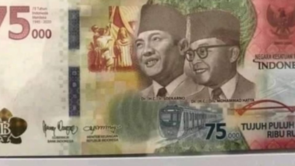 BI Rilis Pecahan Uang Rp 75.000 Dalam Rangka Peringatan Kemerdekaan 75 Tahun Republik Indonesia