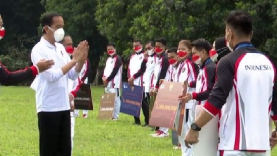 Hari Ini, Presiden Jokowi Serahkan Bonus Miliaran Kepada Para Atlet Penyumbang Medali di Olimpiade Tokyo 2020