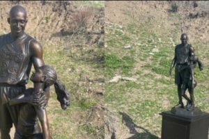 Patung Mendiang Kobe Bryant dan Putrinya, Gianni, Didirikan di Lokasi Kecelakaan Helikopter yang Menewaskan Keduanya