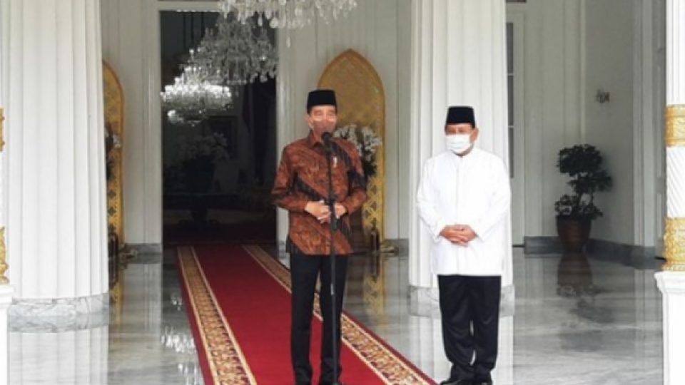 Menhan Prabowo Bersilaturahmi dengan Presiden Jokowi di Yogyakarta Sekaligus Bersantap Bakso, Opor, dan Tempe Bacem