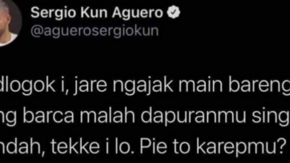 Sergio Aguero Disebut Murka Kepada Barcelona Karena Gagal Pulangkan Messi ke Camp Nou