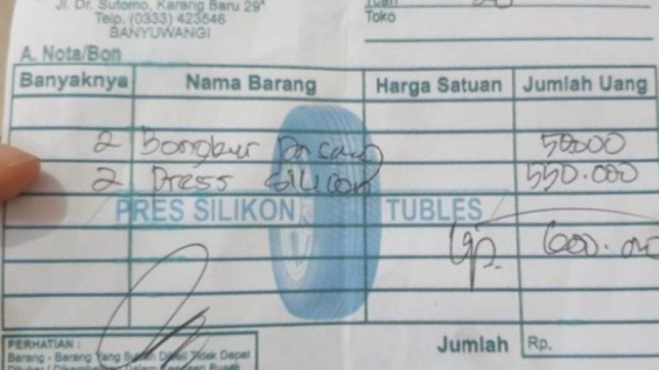 Viral Tambal Ban Hingga Rp 600 ribu di Banyuwangi
