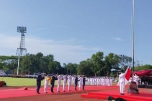 Bendera Merah Putih Gagal Berkibar di Solo Karena Tali Putus, Gibran Minta Maaf, Sebut Tim Paskibra Sudah Semangat