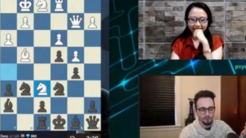 Duel Catur WGM Irene Sukandar Melawan Ghotham Chess Berakhir Imbang 2-2