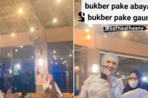 Datang ke Acara Bukber Pakai Gaun Pengantin, Wanita Gorontalo Sempat Dikira Melarikan Diri Dari Pernikahan