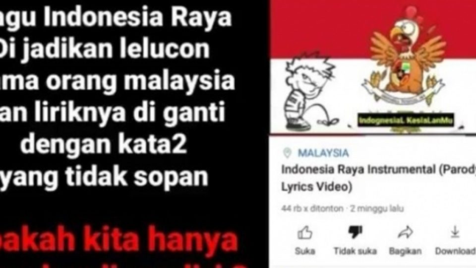 Kontroversi Parodi Lagu Indonesia Raya yang Dianggap Menghina Indonesia, Amarah Netizen Indonesia Meluap