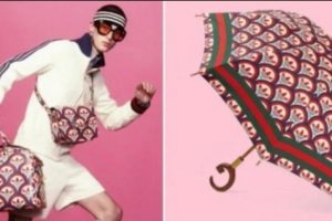 Payung Mewah Kolaborasi Adidas x Gucci Jadi Bulan-bulanan Warganet Karena 'Tidak Tahan Air'