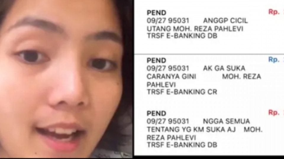 Viral Gaya Berantem Sepasang Kekasih: Via M-Banking Karena WA Diblokir