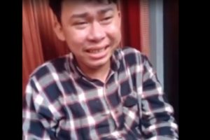 Viral Pemuda Menangis Karena Cinta Ditolak Setelah Naik Motor dari Pekanbaru ke Padang Panjang