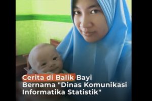 Bayi di Brebes Dinamai Dinas Komunikasi Informatika Statistik Oleh Sang Ayah, Bagaimana Asal-usulnya?