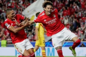 Barcelona Terpuruk, Dicukur Tuan Rumah Benfica 3-0 dan Duduki Posisi Juru Kunci Grup E Liga Champions Eropa