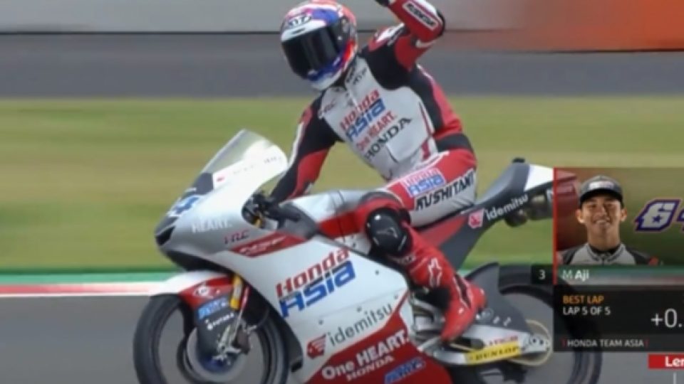 Mario Aji Cetak Sejarah, Jadi Pembalap Indonesia Pertama yang Raih Front Row di Kelas Moto3