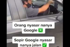Viral Video Pengemudi Mobil Tim Google Maps Nyasar Tanya Jalan ke Warga
