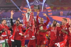 Liverpool Rayakan Gelar Juara Liga Inggris Pertama Dalam 30 Tahun Terakhir di Anfield Tanpa Penonton