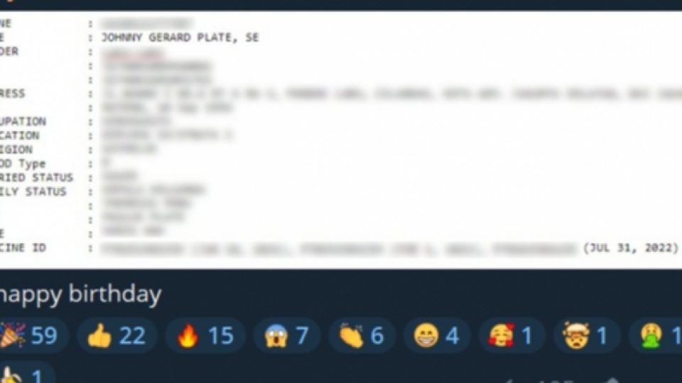 Beri Kejutan Ultah Bagi Menkominfo, Bjorka Bocorkan Data Diri Menkominfo. Ada NIK, KK, Alamat, dan Lain-lain