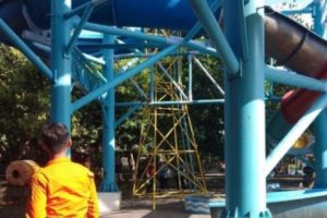 Tragedi Ambruknya Perosotan Kenjeran Park Surabaya, 17 Korban Luka, 1 Anak Diketahui Alami Cacat Permanen