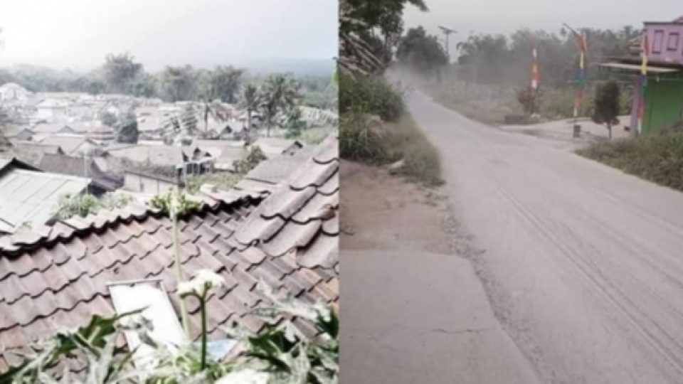 Merapi Erupsi Senin Ini, Beberapa Desa Terkena Dampak Hujan Abu