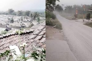 Merapi Erupsi Senin Ini, Beberapa Desa Terkena Dampak Hujan Abu