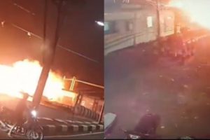 Kereta Api Brantas Tabrak Truk Mogok di Jalan Madukoro Semarang, 1 Orang Dikabarkan Terluka